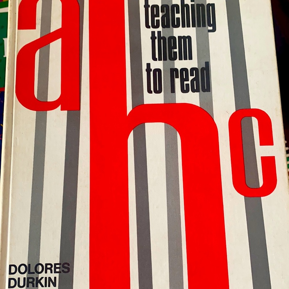 Hardcover ‘Teaching Them To Read’ by Dolores Durkin